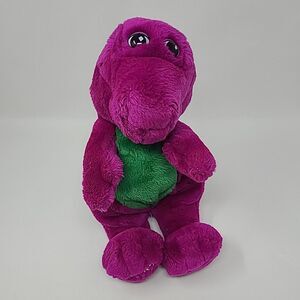 Barney the Purple Dinosaur The Lyons Group 13” Stuffed Animal Plush Toy 1992